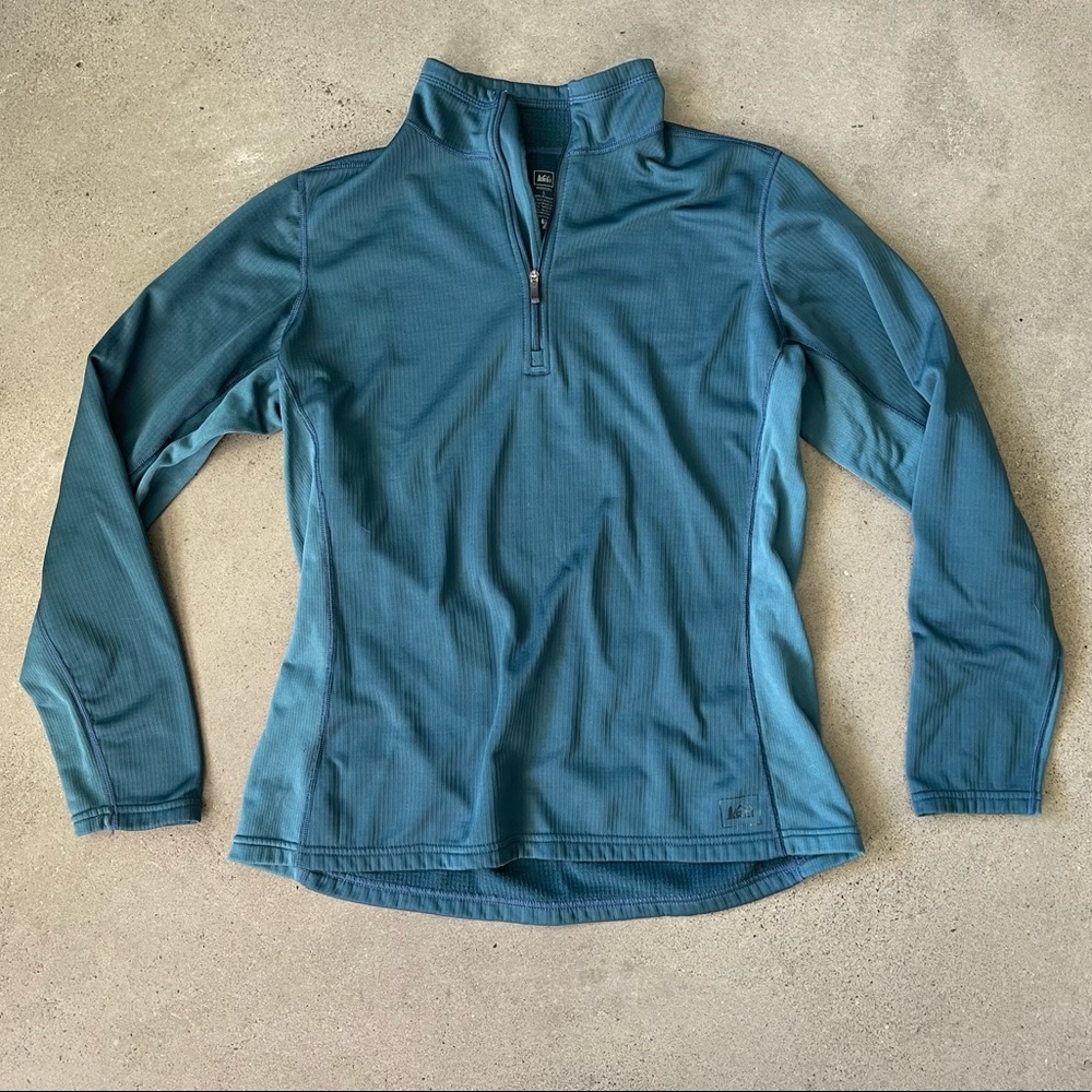 REI 1/4 Zip Fleece Pullover